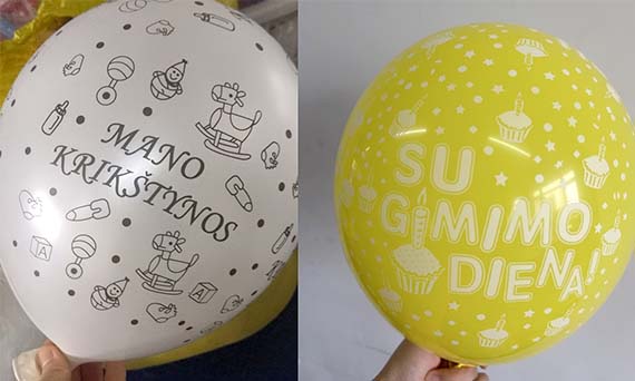 Quelle usine en Chine est fiable pour l'impression de ballons en latex?