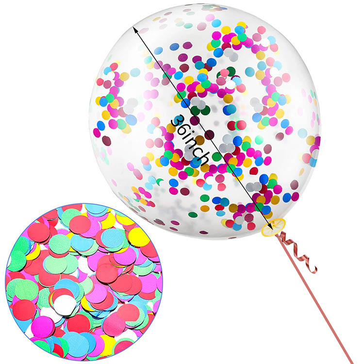 Ballons en latex à paillettes de 36 pouces