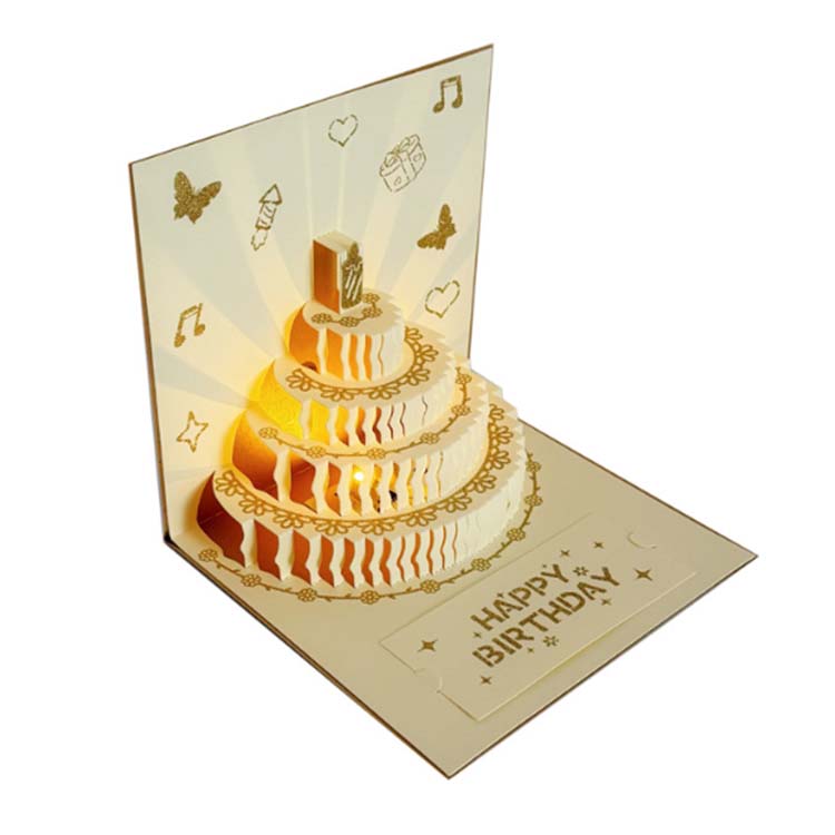 Carte d'anniversaire 3d