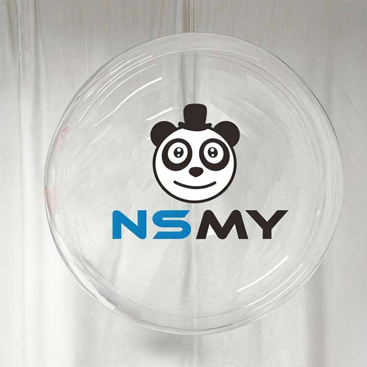 Ballons Bobo ronds transparents de 48 pouces