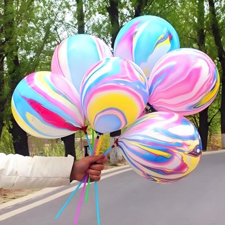 Ballon en latex d'agate