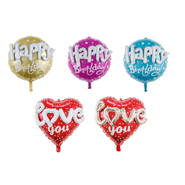 Ballons en aluminium assemblés