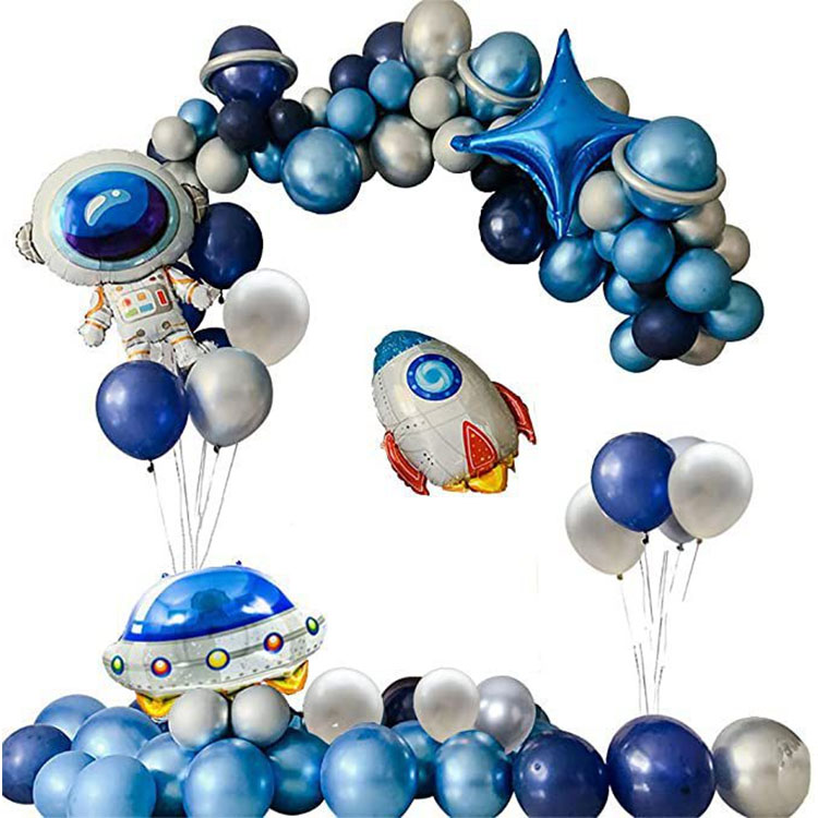 Ballon aluminium astronaute