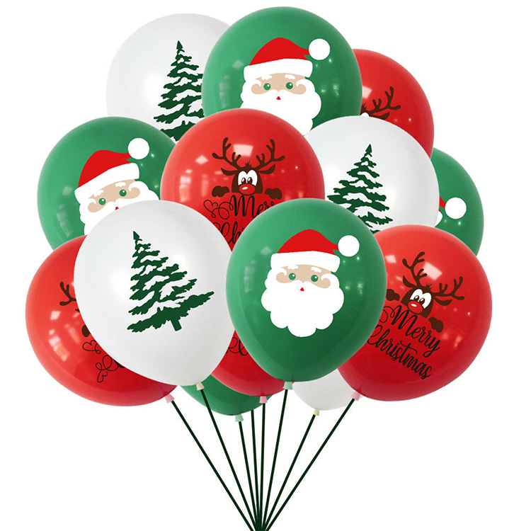 Ballon de Noël en latex