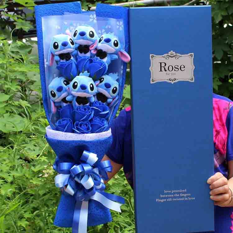 Bouquet de dessins animés mignons