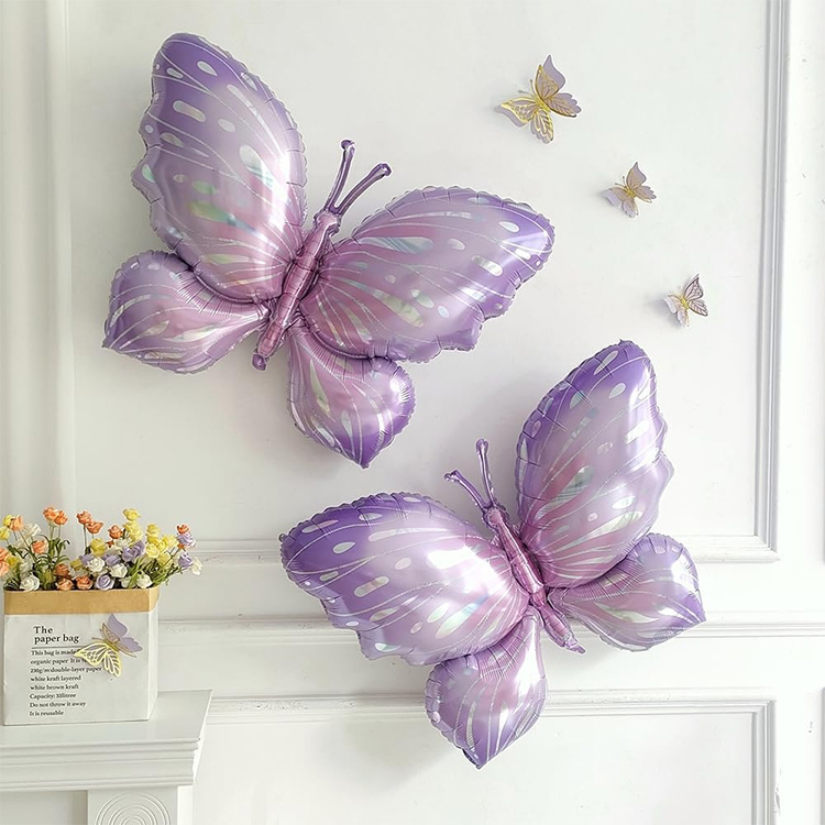 Ballon Papillon en Aluminium