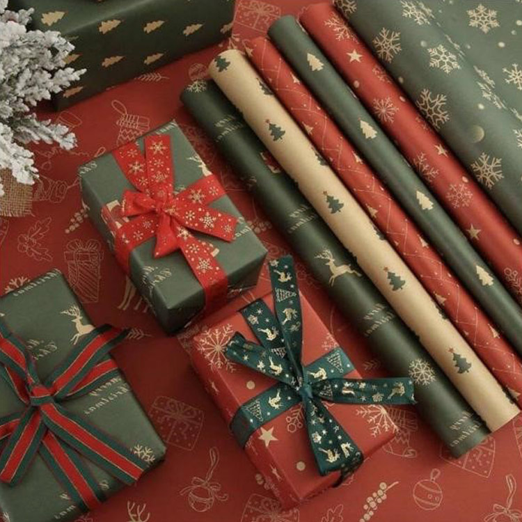 Papier d'emballage cadeau
