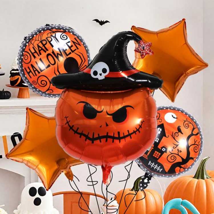 Ensemble de cinq pièces d'Halloween