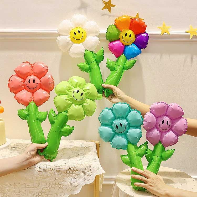 Ballon portatif en aluminium de tournesol