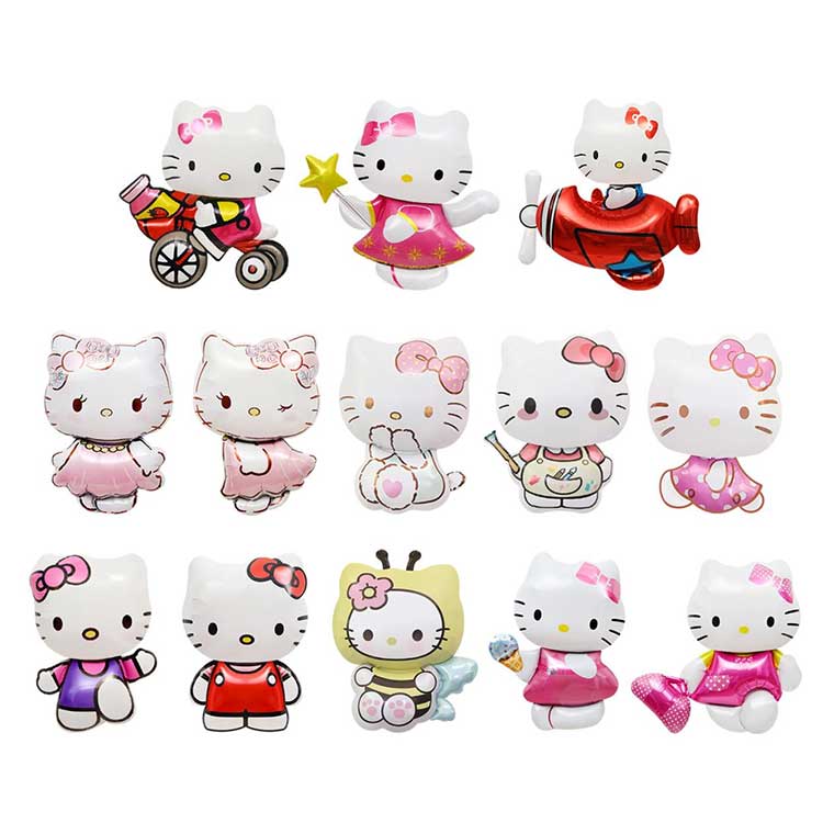 Ballons en aluminium Hello Kitty
