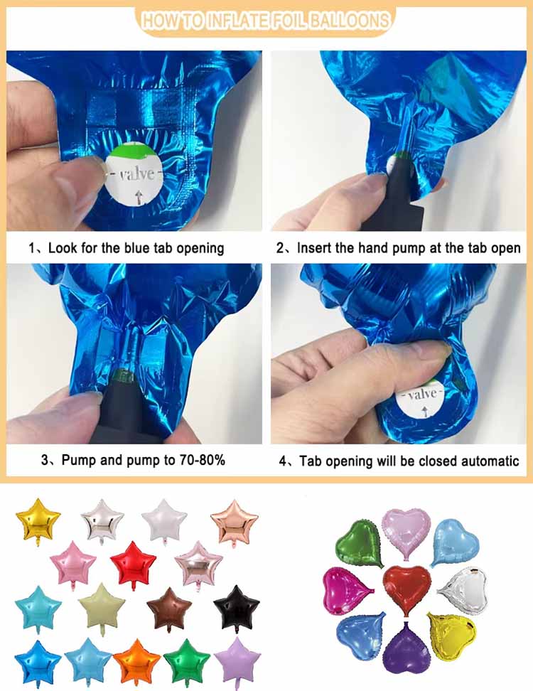 aluminum foil balloons