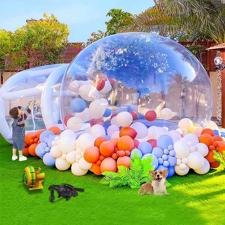Maison de bulle gonflable