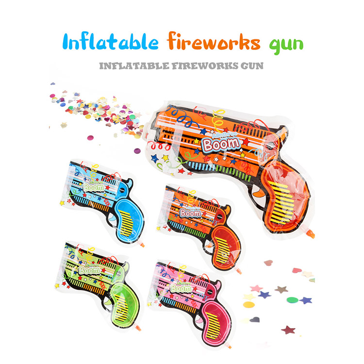 Pistolet de feu d'artifice gonflable