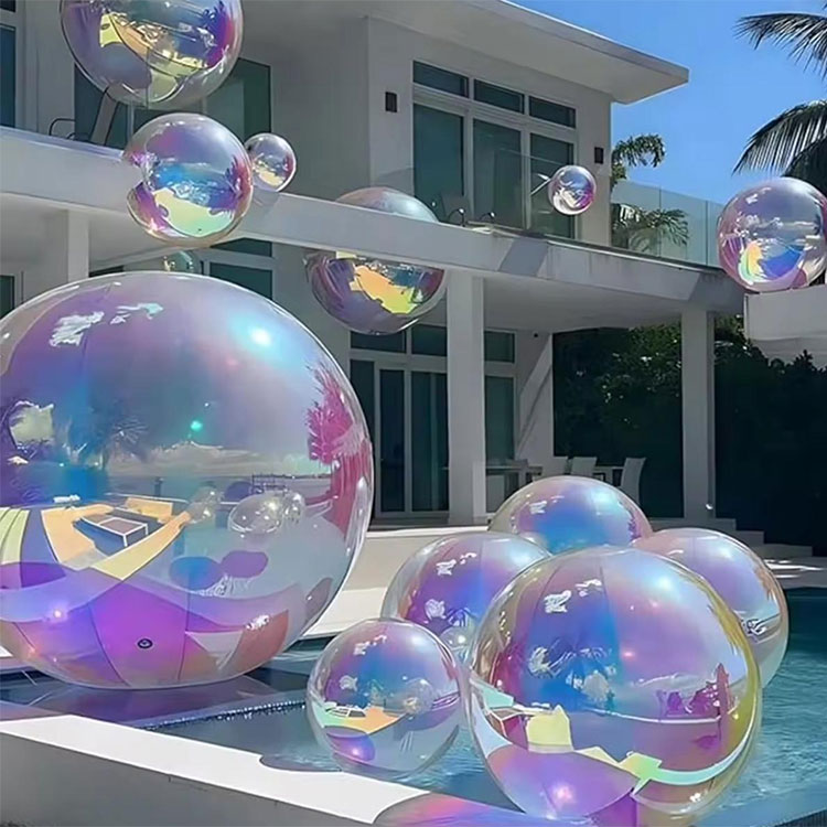 Ballon miroir Disco brillant gonflable