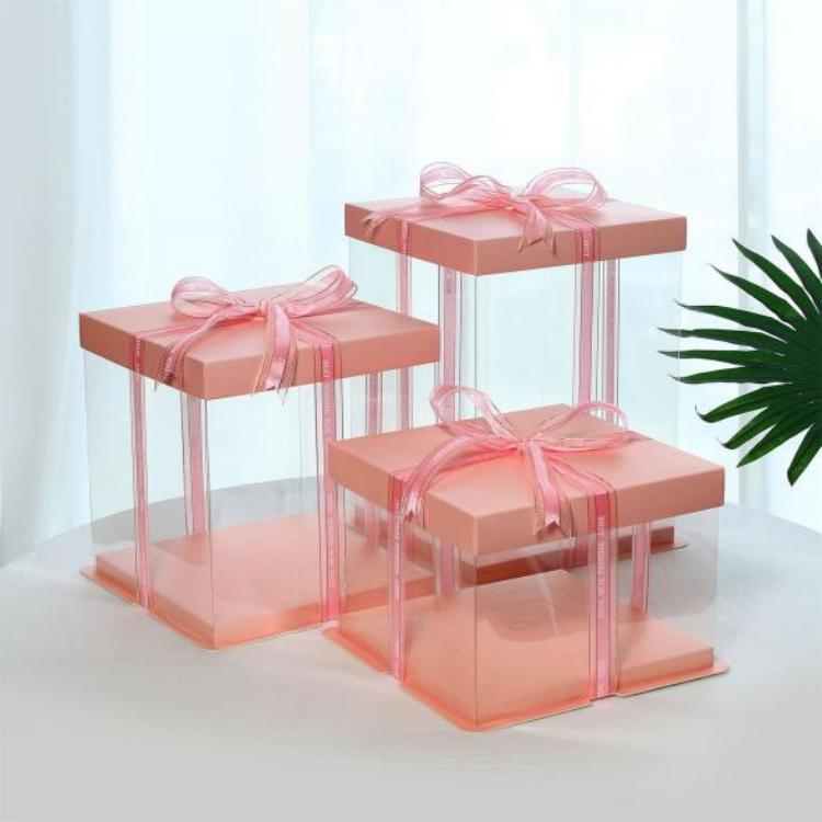 Boîte à gâteaux en plastique