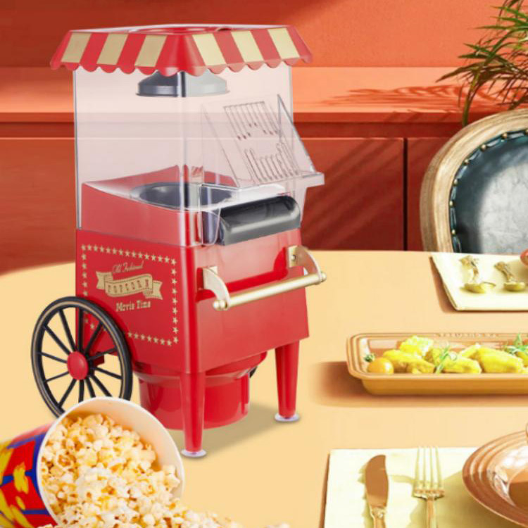Machine à pop-corn rétro Pushcart