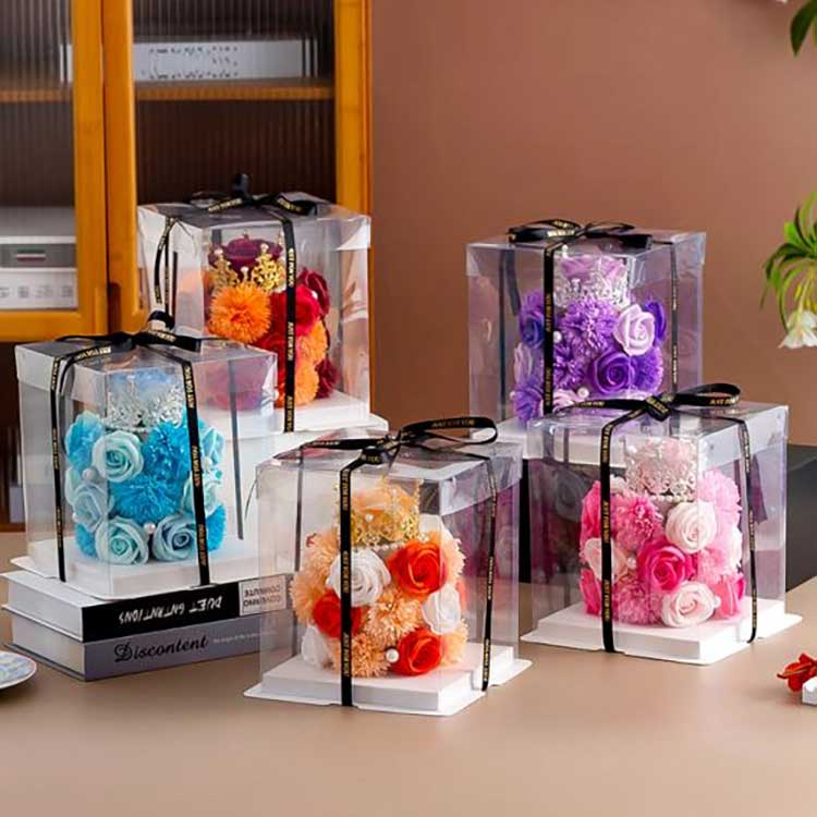 Coffret Cadeau Fleur Rose