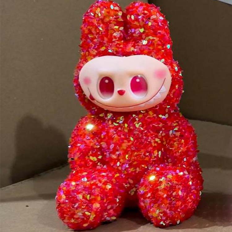 Labubu à paillettes