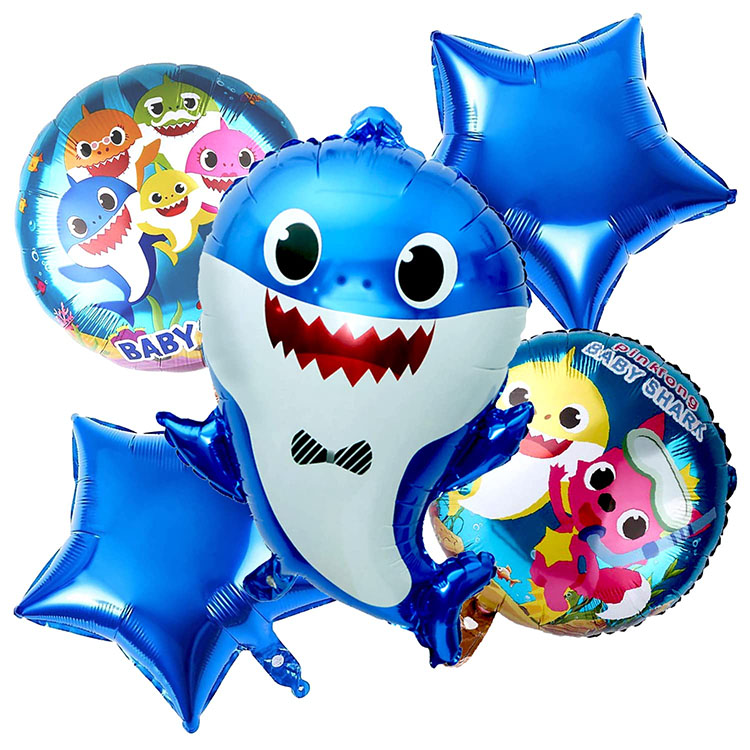 Ballon en aluminium de requin