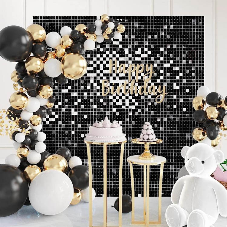 Décors muraux scintillants