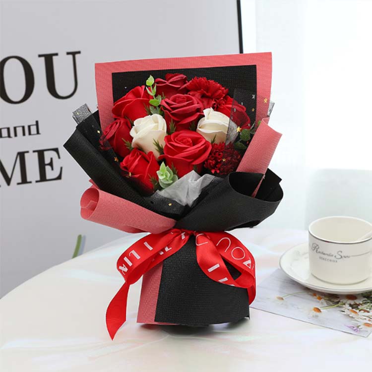 Bouquet de fleurs de savon