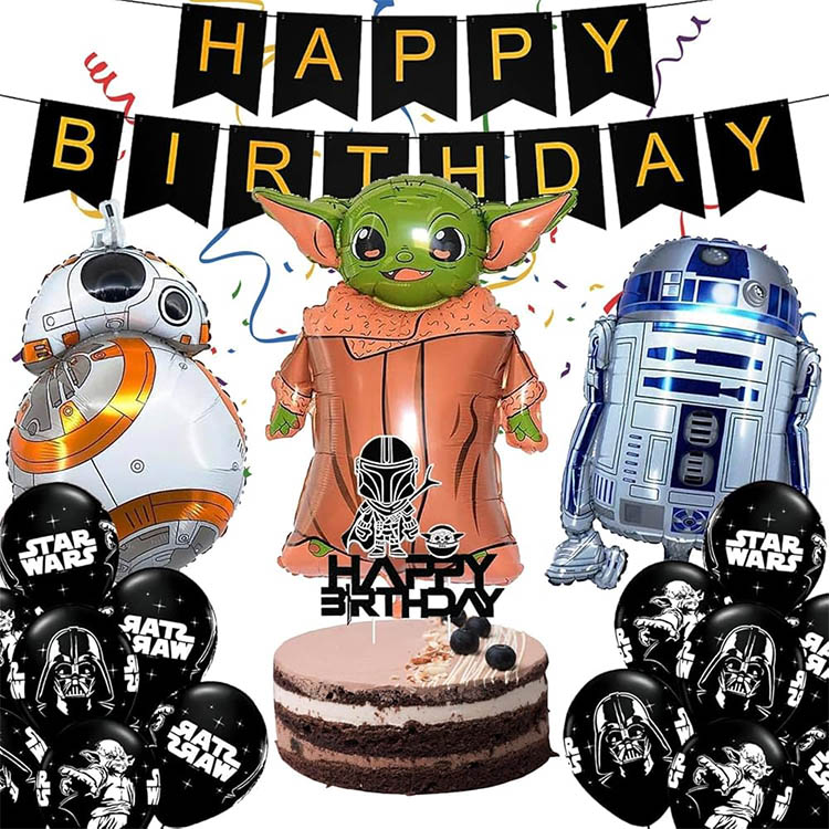 Ballons en aluminium Star Wars