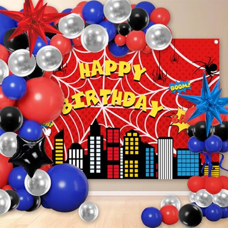 Ballons en feuille de super-héros